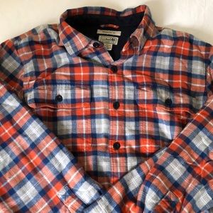 LL Bean Fleece-Lined Flannel